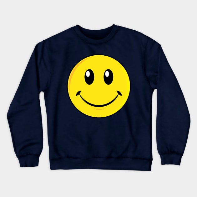 Smiley Face Crewneck Sweatshirt by detective651